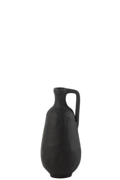 Vase alu noir