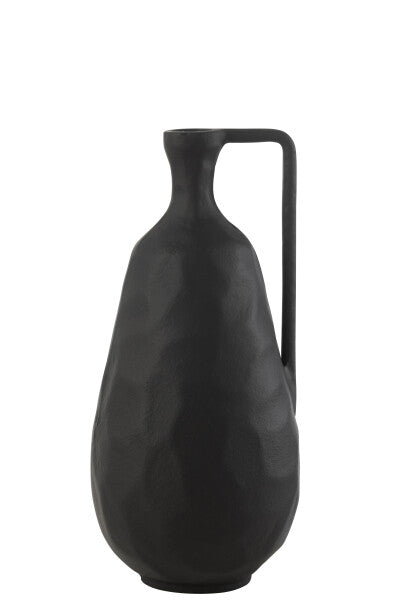 Vase alu noir